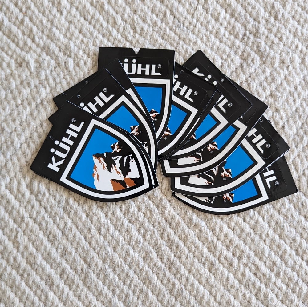 12 Kuhl stickers